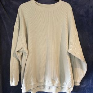 AERIE | Womens LG light gray Sweater Top